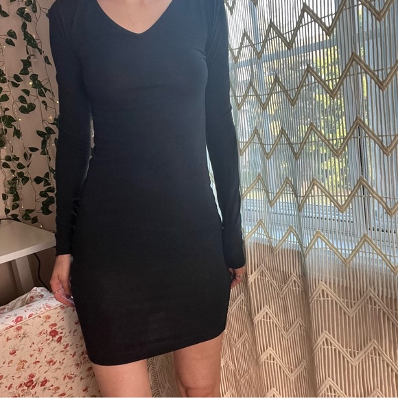 Bella Swan T Alexander Wang Black Dress Size XS / S - Picture 3 of 4